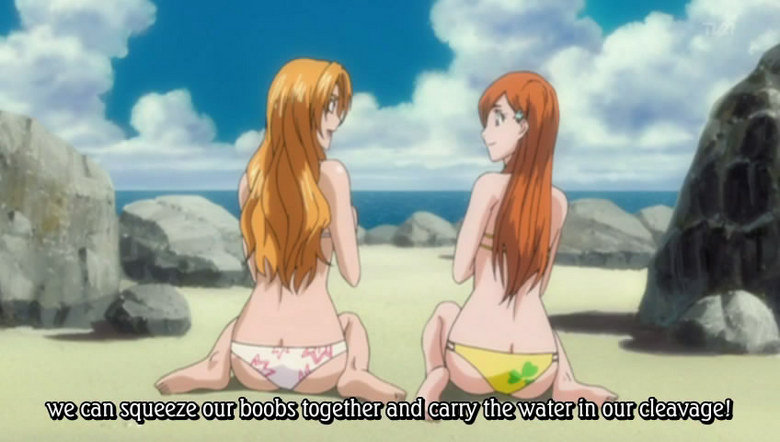 Orihime's boobs can't catch a break : r/bleach